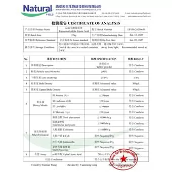 Acido alfa lipoico liposomale