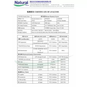 NF-COA estratto di Bacopa Monniera HPLC 20%
