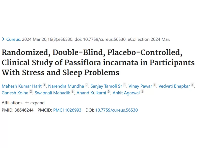 Non è dura con l'insonnia! L'estratto di fiori della passione SIVI aumenta la qualità del sonno del 40%