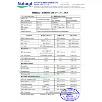 NF-COA estratto di Maca 3.5:1
