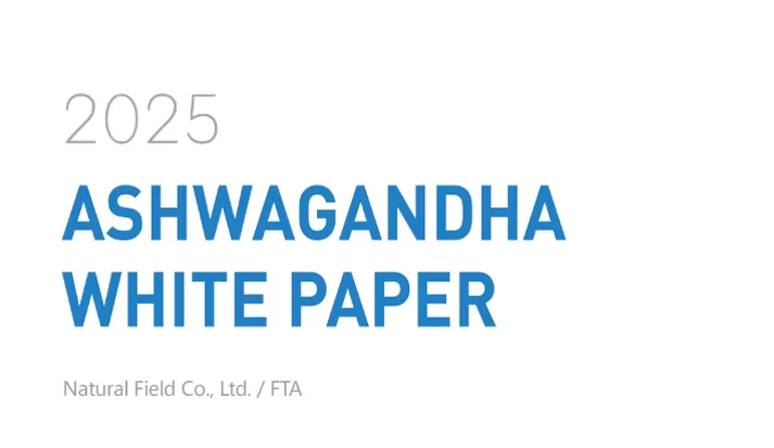 Campo naturale per lanciare l'industria-prima carta bianca ASHWAGANDHA, piattaforma Liposome Co-caricata showcase al foro di Hangzhou FTA